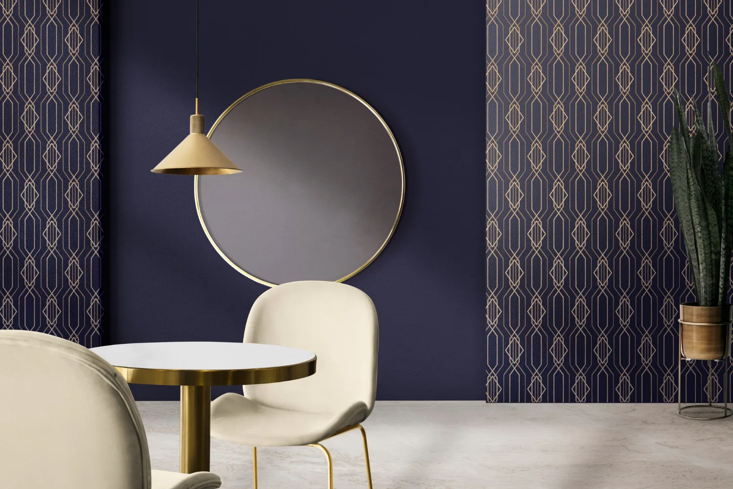 Art Deco Wallpaper Pattern